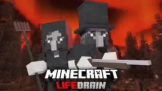 Surviving the Horrors on Nightmare Island in Minecraft Hardcore... LifeDrain | Episode 4