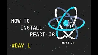how to install react and all the required files and packages to create an react application