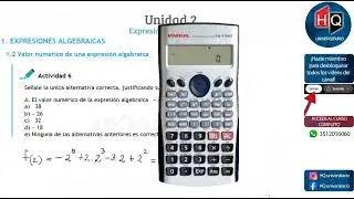 Unidad 02 | Expresiones Algebraicas | Introduccion a la Matematica | Ciencias Economicas UNC
