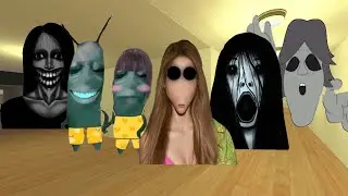 Kuchisake Onna, Scary Hand, Shakira Nightmare, Kayako Saeki And 67 Nextbot Gmod