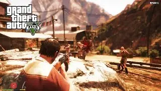 GTA 5 &mdash; Тревор против культа альтруистов! (Миссия &laquo;Лагерь альтруистов&raquo;)