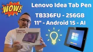 Lenovo Idea Tab, Unboxing e Configurazione
