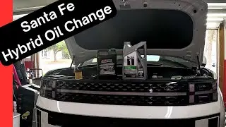 Hybrid Hyundai Santa Fe Oil Change (2024 2025 2026)