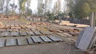 Loading of concrete slayb