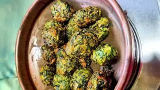 পালন শাকের পকড়া রেসিপি।।Palon shak pakora recipe.
