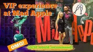One of the best Cirque du Soleil experiences! MAD APPLE VIP! Las Vegas!