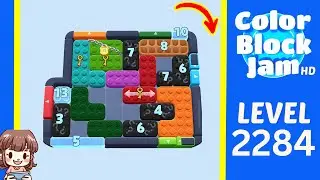 Color Block Jam Level 1376 (2284) Solution Walkthrough