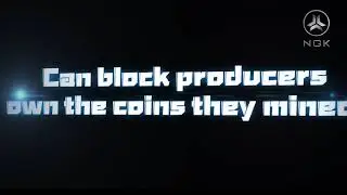 Can block producers own the coins they mined?