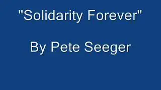 Solidarity Forever.