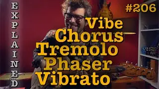 Chorus, Tremolo, Phaser, Vibe and Vibrato Explained #206 Doctor Guitar
