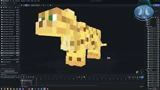 Something Different Pixel/Cube animations as breathing / furr #blockbench #minecraft #plugins #mcpe