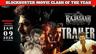 Sankranti 2026 Pan-India Clash 🔥 Jana Nayagan vs The Raja Saab vs Prashakthi | Box Office Battle
