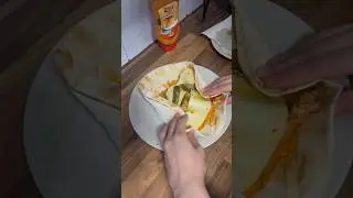 What I do with leftover chicken 🌯
