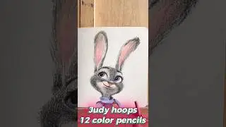 How to draw judy hopps (Zootopia) #drawing #art #zootopia #judy #pencildrawing
