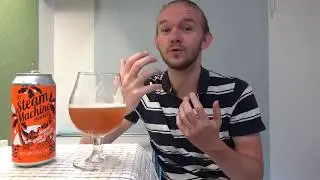 Beer Review #1320: The Steam Machine Brewing Co. - Sunset With Friends (#England) #Beer #CraftBeer