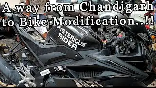 R15 Bike Modification Karol Bagh || R15 v3 Cheap & Best modification || Mysterious rider Vlogs ||