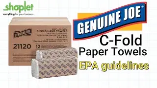 Genuine Joe C-Fold Paper Towels | Absorbent