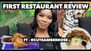 Dhawks got invited to review food for a restaurant...