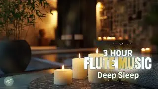 🌙 Deep Sleep 3 Hour Flute Music for Relaxation, Stress Relief & Night Calm | Peaceful Sleep Ambience