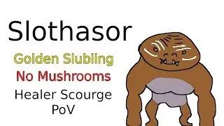 GW2 Slothasor - Golden Slubling + No Mushrooms - Heal Scourge PoV