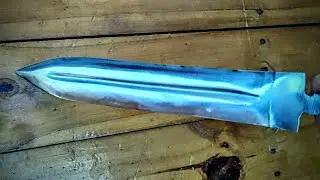 Tutorial: Cómo hacer la acanaladura de un cuchillo con herramientas básicas.
