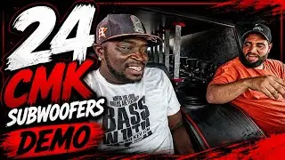 24 cmk subwoofers