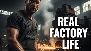 Factory Worker Life Reality | Hard Industrial Job