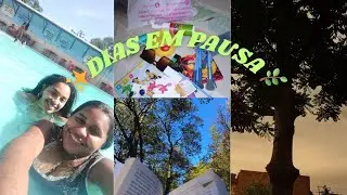 VLOG: DIAS DE PAUSA 🌿 NATUREZA,ROTINA LEVE E MOMENTOS SIMPLES🫶🏾🫂