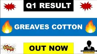 Greaves Cotton Q1 Results 2026 | Greaves Cotton Results Today | Greaves Cotton Share Latest News 