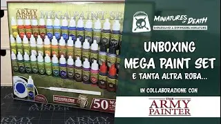 Colori e pennelli per miniature: recensione The Army Painter [UNBOXING]