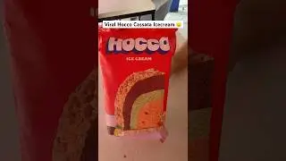 Viral Hocco Cassata Ice cream review