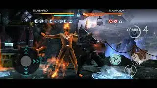 Metamorphosis set vs Magmarion raid #shadowfight3 #sf3 #metamorphosis 