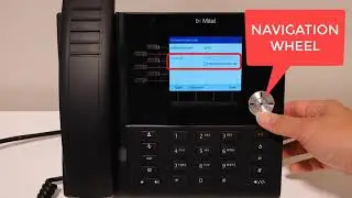 Mitel 6920 Handset - Voicemail App