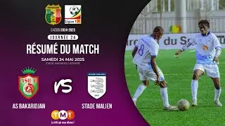 TM1 Foot - 24e journ&eacute;e - L1 Orange : R&eacute;sum&eacute; AS Bakaridjan vs Stade Malien du 24 mai 2025