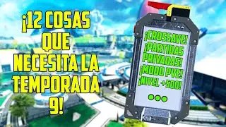 &iexcl;12 COSAS QUE NECESITA LA TEMPORADA 9 DE APEX LEGENDS!