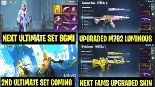 WoW🤩 Return BGMI Origin Lumen Set & Upgraded Skin | Luminous Muse Set & M762 Upgrade | Next UC Event