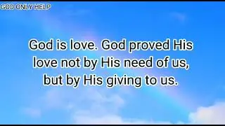 if you speak with God today you're certain to be blessed | can we speak with God | God only help