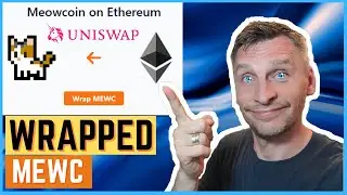 Ethereum wrapped Meowcoin trading on Uniswap #thecryptofather #meowcoin #meow