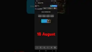 Hamsta pilot daily combination 18 august