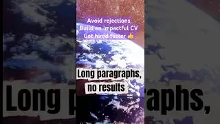 Avoid rejections. Build an impactful CV. Get hired faster.#MotivationbyHRcafe