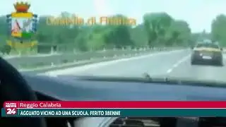 Reggio Calabria: Agguato vicino ad una scuola. Ferito 38enne