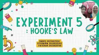 Lab Report Video PHY110 Experiment 1 ( Basic Measurement) & Experiment 5 ( Hooke&rsquo;s Law )