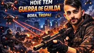 🔥⚔️ É HOJE! GUERRA DE GUILDA AO VIVO – Só os brabos 💥#GuerraDeGuilda #FreeFire#LiveFF #SóOsBra#ff