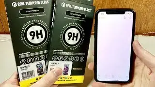 BEST SCREEN PROTECTOR FOR IPHONE 11, 11 Pro, 11 Pro Max, XS, X! HOW TO INSTALL GUIDE! REVIEW