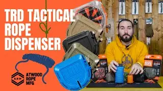 ATWOOD TACTICAL ROPE DISPENSER - PARACORD SEMPRE PRONTO - RECENSIONE COMPLETA