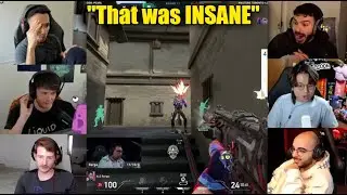 Valorant pros/streamers react to XLG Rarga's INSANE ACE against G2