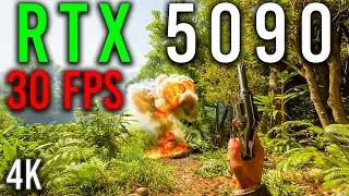 RTX 5090 Path Tracing is BRUTAL in Indiana Jones and the Great Circle!