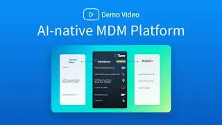Tamr AI-native MDM Demo Video