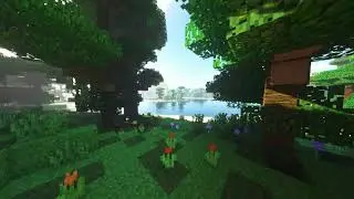 Minecraft Timelapse - Jungle Lake and a Mountain | | 60fps