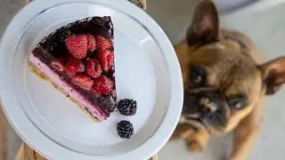 NO-BAKE BLACKBERRY CHEESECAKE - Eggless & Without oven｜Anneke Cooking